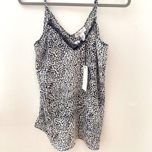 Rachel Zoe Animal Print Tank - Medium